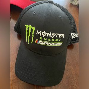 Monster Energy NASCAR Cup Series Embroidered 39 THIRTY Hat Black medium-large
